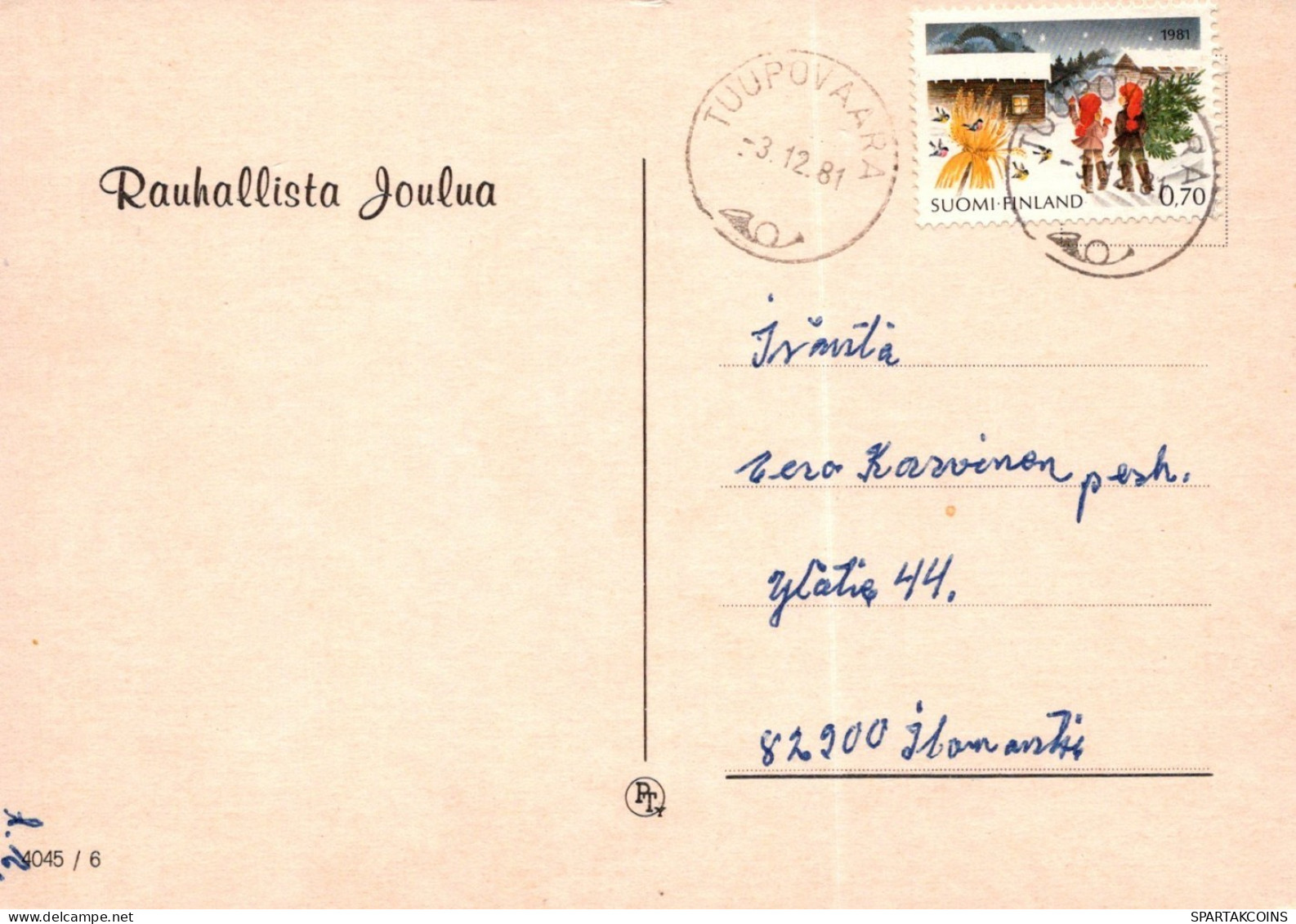 ÁNGEL NAVIDAD Vintage Tarjeta Postal CPSM #PAH451.ES - Anges