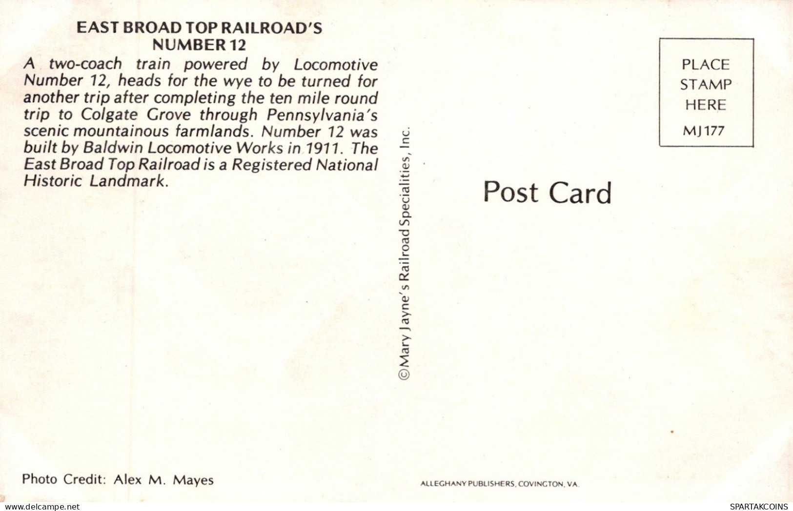 TREN TRANSPORTE Ferroviario Vintage Tarjeta Postal CPSMF #PAA614.ES - Treinen