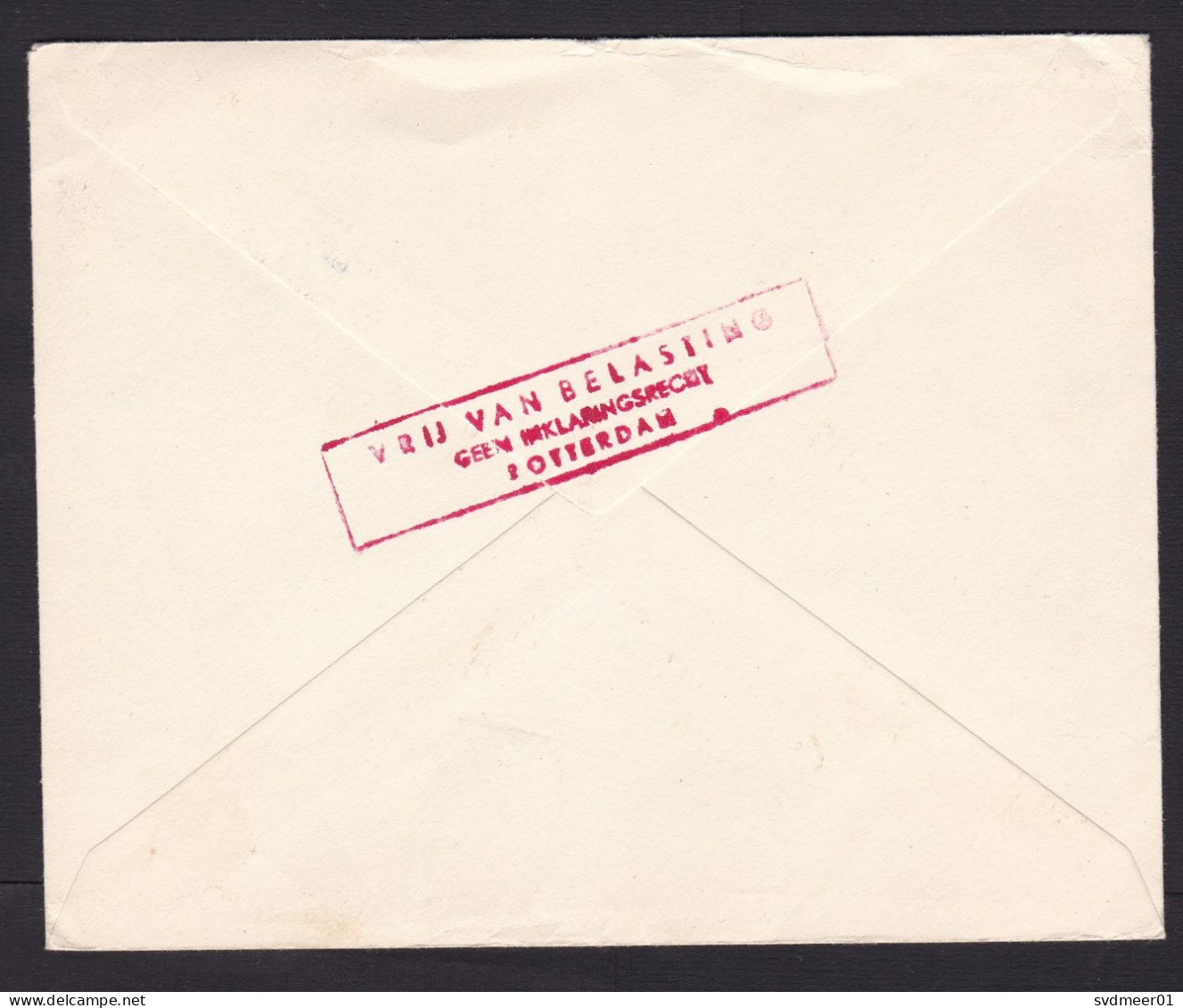 Denmark: Registered Cover To Netherlands, 1966, 3 Stamps, Dolmen Rock Grave, Customs Cancel At Back (minor Crease) - Storia Postale