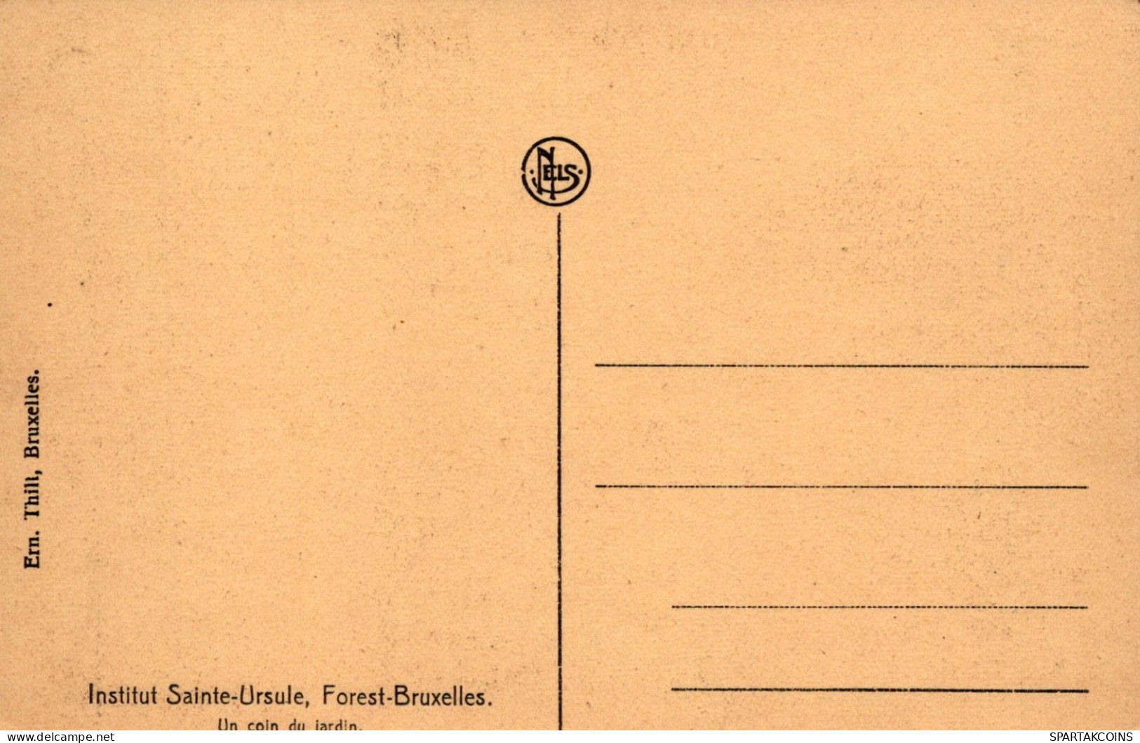 BELGIQUE BRUXELLES Carte Postale CPA #PAD919.FR - Brüssel (Stadt)