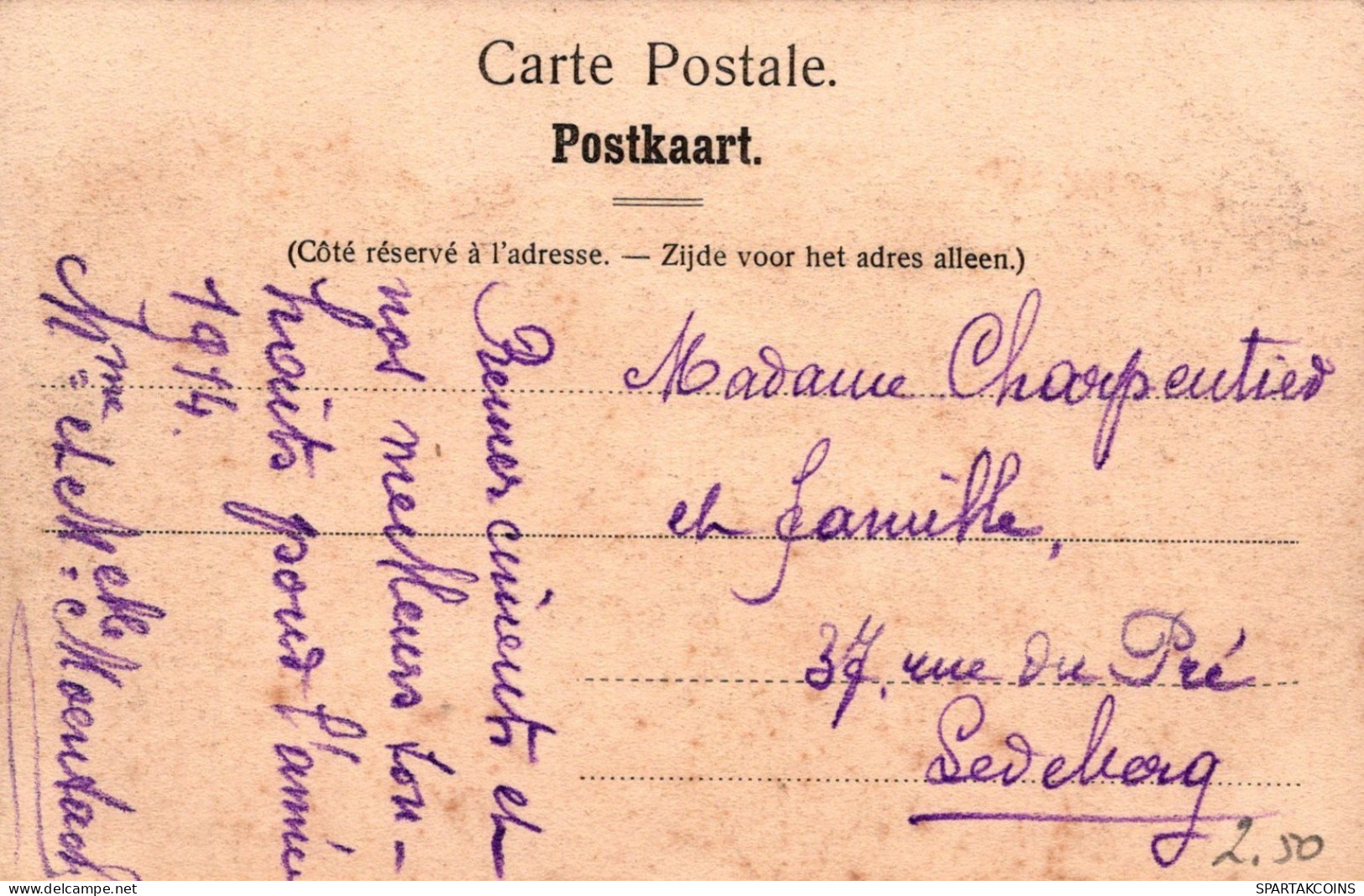 BELGIQUE BRUXELLES Carte Postale CPA #PAD596.FR - Brüssel (Stadt)