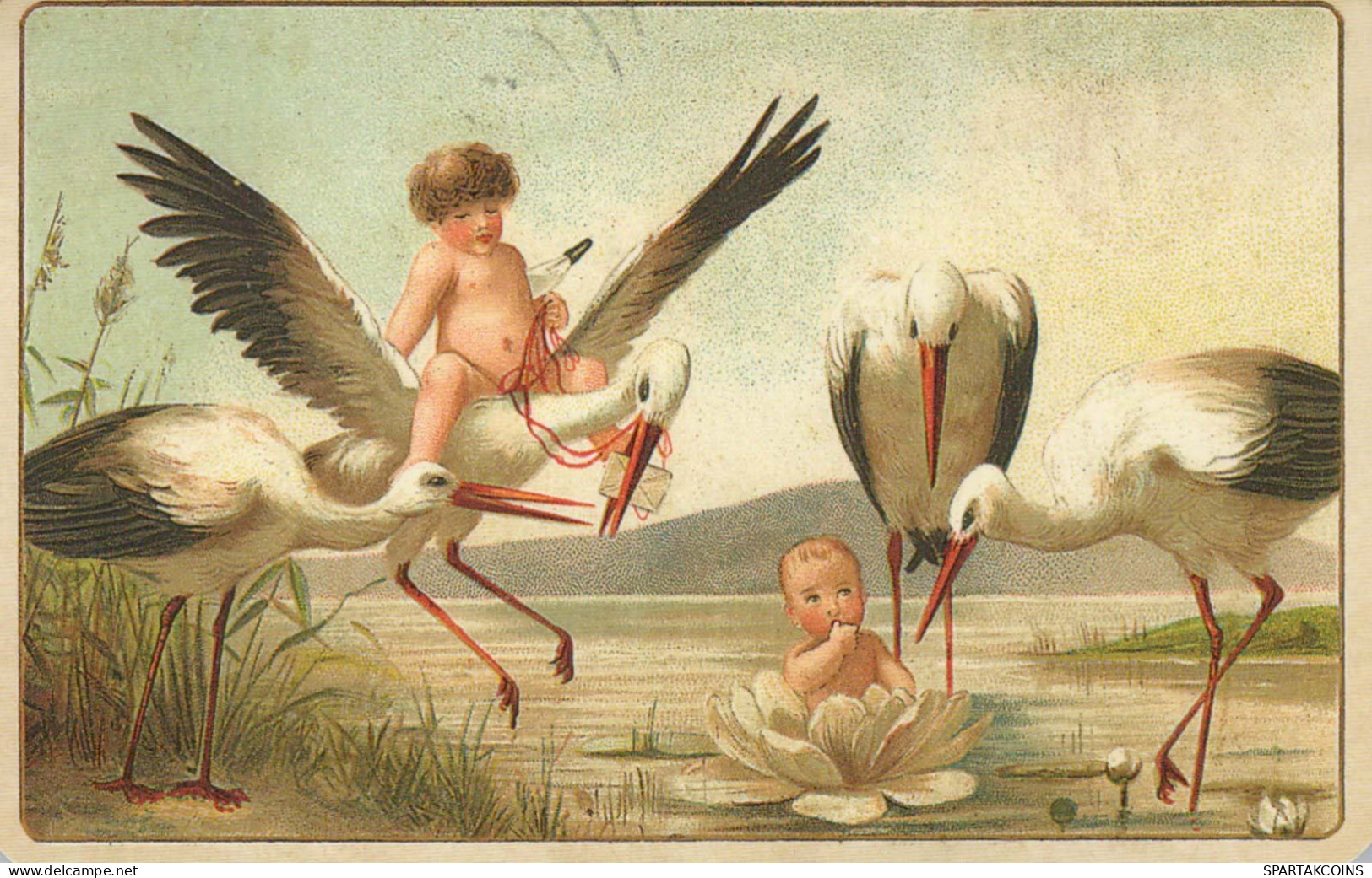 ENFANTS ENFANTS Scène S Paysages Vintage Carte Postale CPSMPF #PKG665.FR - Szenen & Landschaften