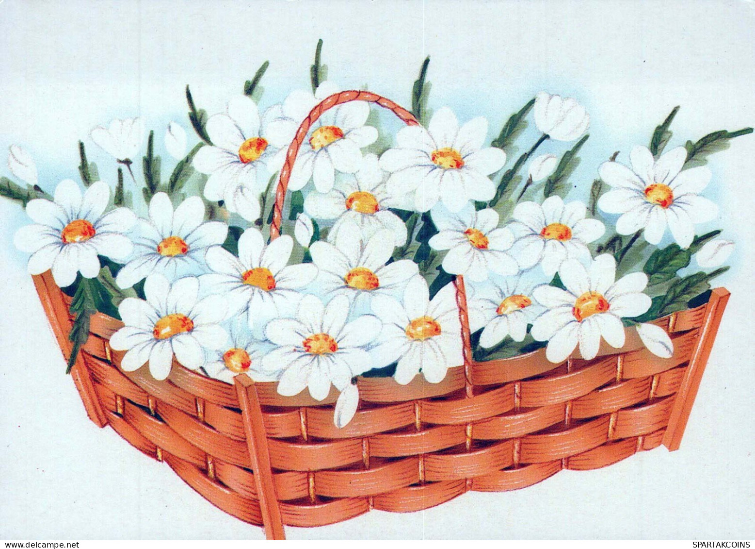 FLEURS Vintage Carte Postale CPSM #PBZ926.FR - Flowers