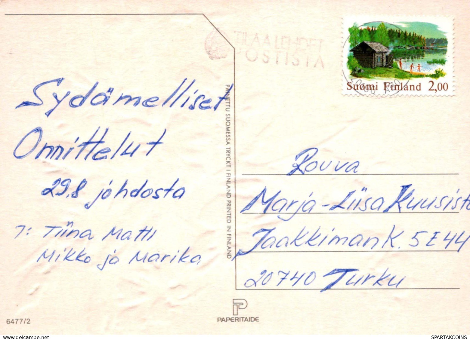 FLEURS Vintage Carte Postale CPSM #PBZ804.FR - Fiori