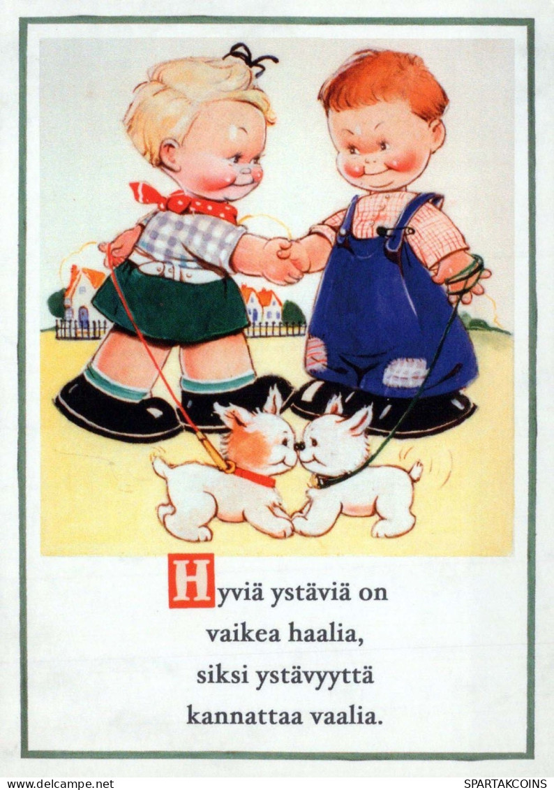 ENFANTS HUMOUR Vintage Carte Postale CPSM #PBV158.FR - Humorvolle Karten