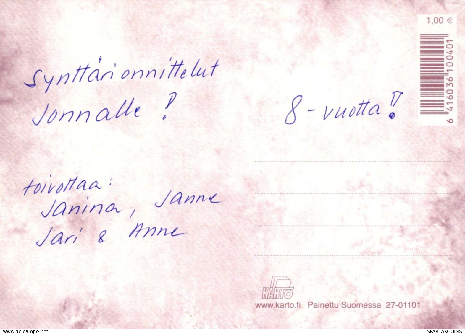 SOURIS Animaux Vintage Carte Postale CPSM #PBR293.FR - Autres & Non Classés