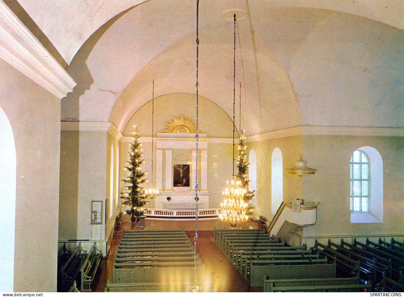 ÉGLISE Christianisme Religion Vintage Carte Postale CPSM #PBQ311.FR - Eglises Et Couvents