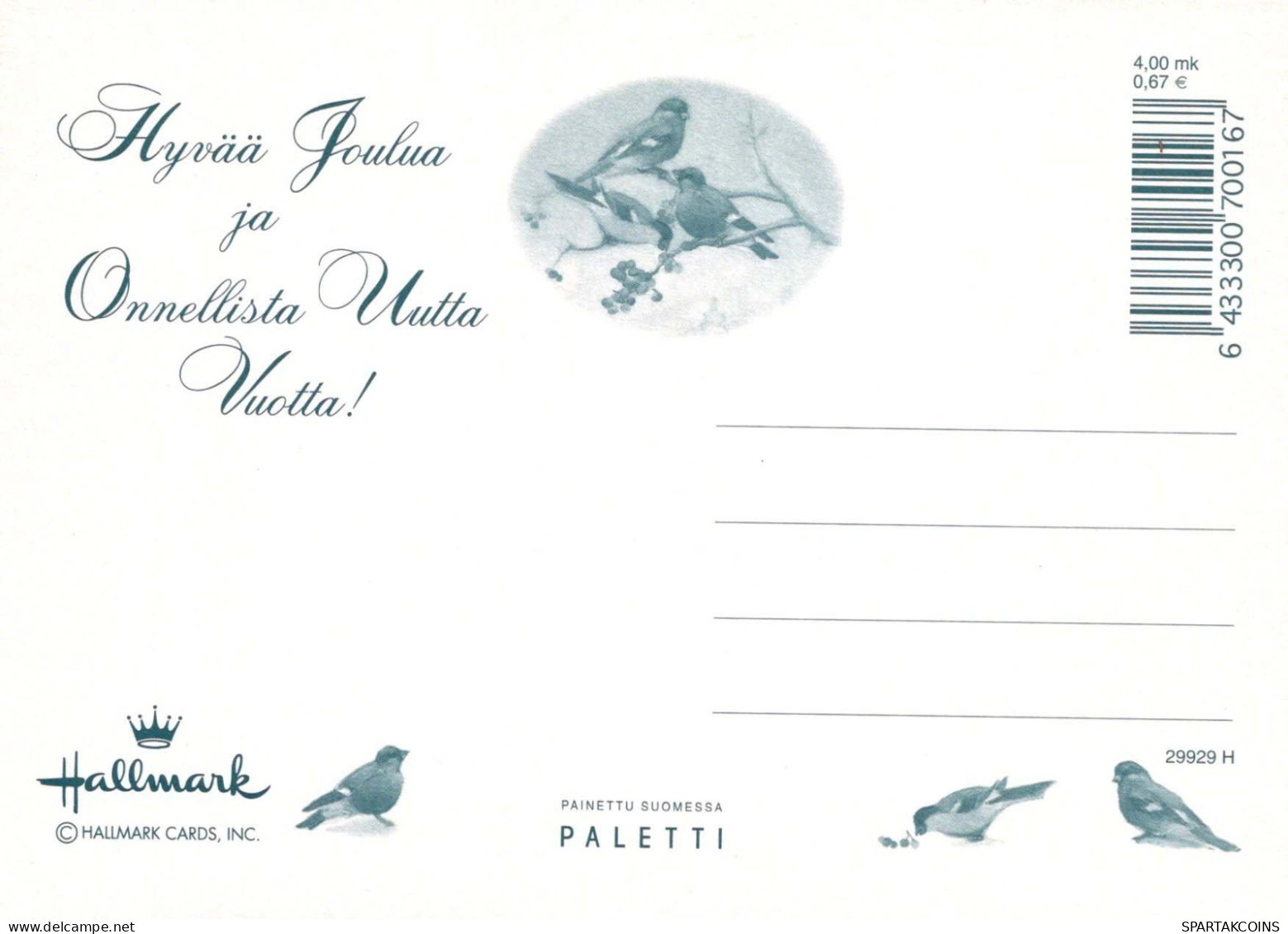 CHIEN Animaux Vintage Carte Postale CPSM #PBQ646.FR - Hunde