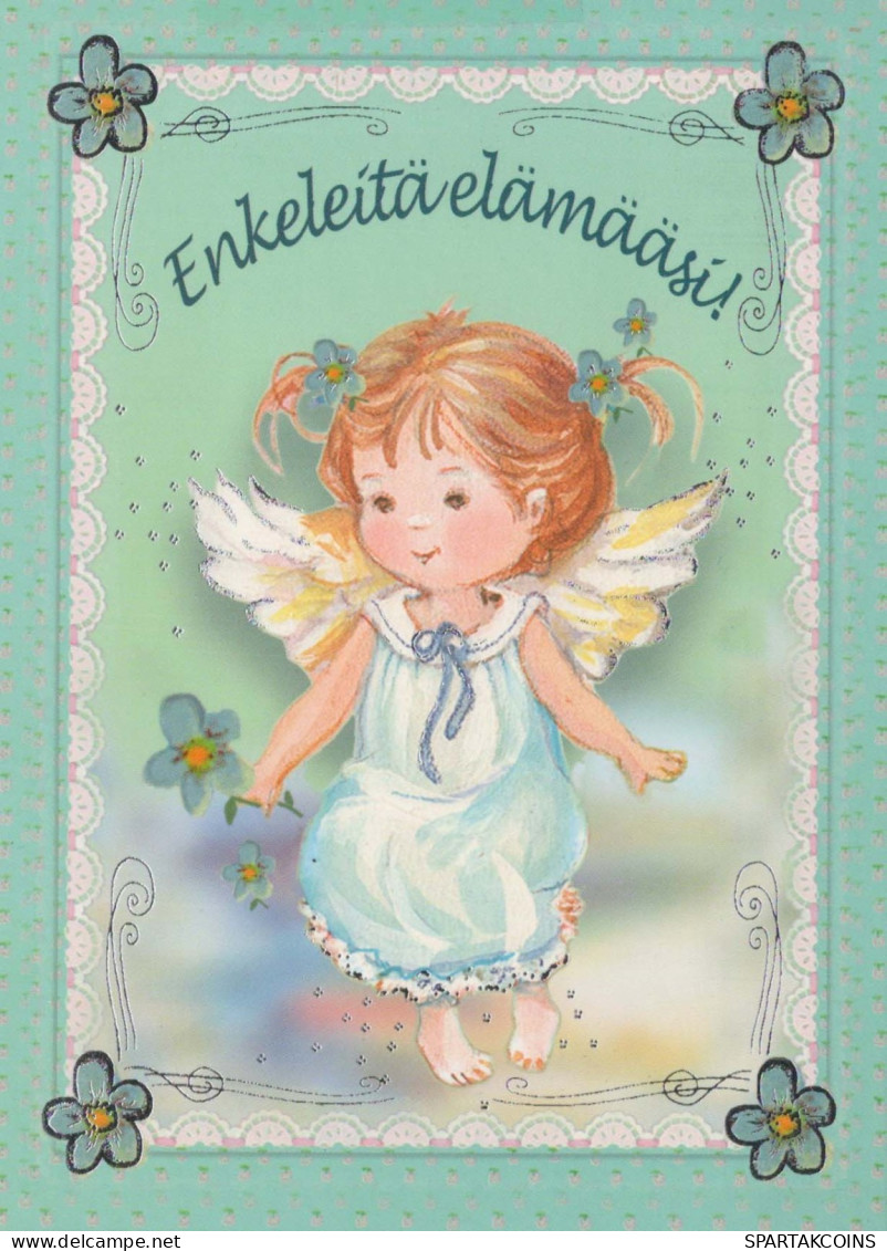 ANGE Noël Vintage Carte Postale CPSM #PBP610.FR - Angels