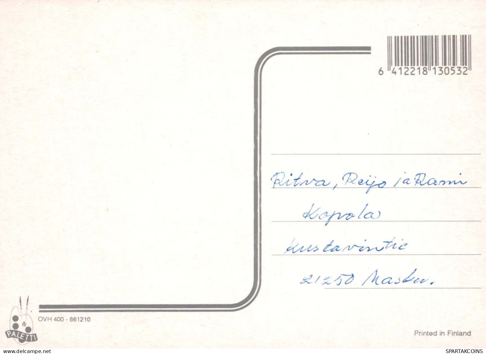 PÂQUES LAPIN Vintage Carte Postale CPSM #PBO416.FR - Easter