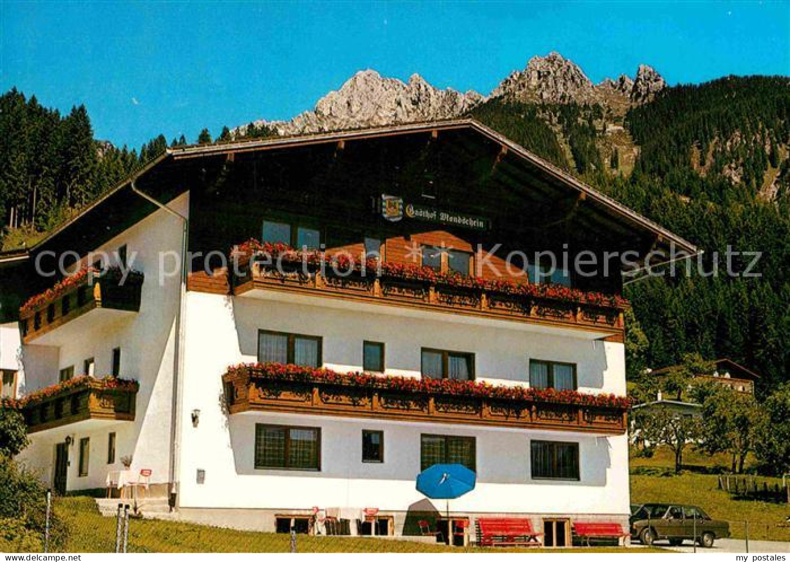 72839242 Holz Waengle Gasthaus Mondschein Waengle - Autres & Non Classés