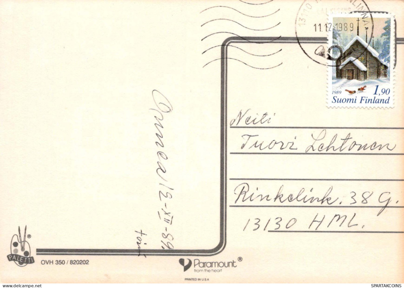 FLEURS Vintage Carte Postale CPSM #PAS215.FR - Fleurs