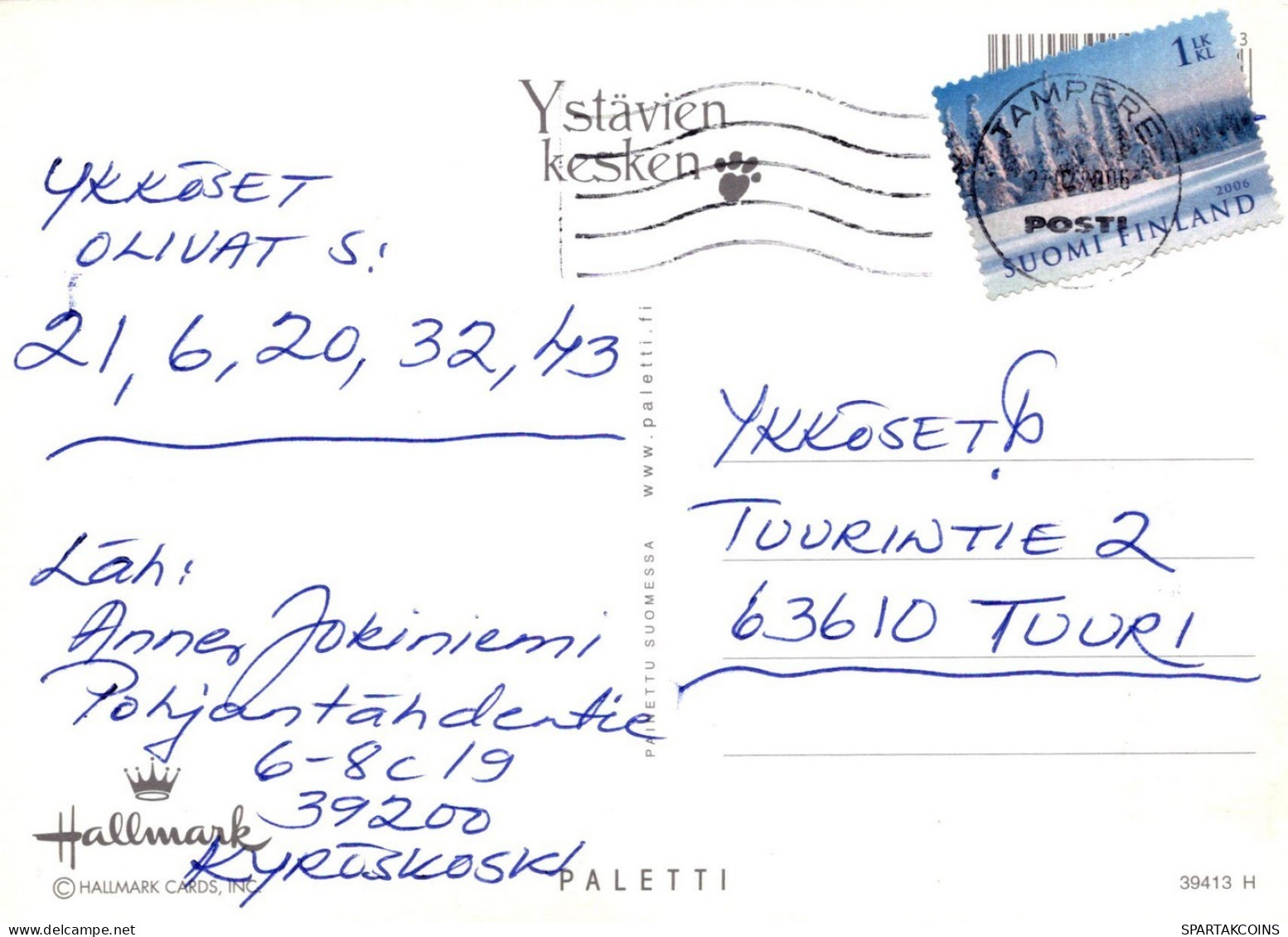 CHIEN Animaux Vintage Carte Postale CPSM #PAN423.FR - Honden