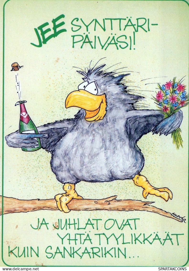 OISEAU Animaux Vintage Carte Postale CPSM #PAN113.FR - Vögel