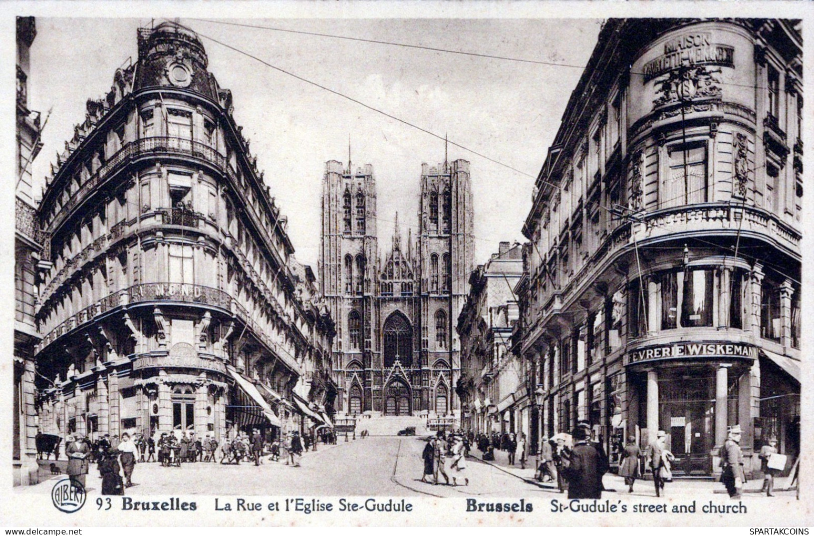 BELGIUM BRUSSELS Postcard CPA #PAD787.GB - Bruxelles-ville