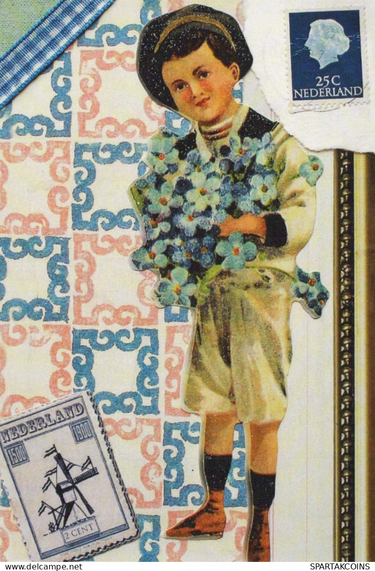 CHILDREN Portrait Vintage Postcard CPSM #PBU850.GB - Ritratti