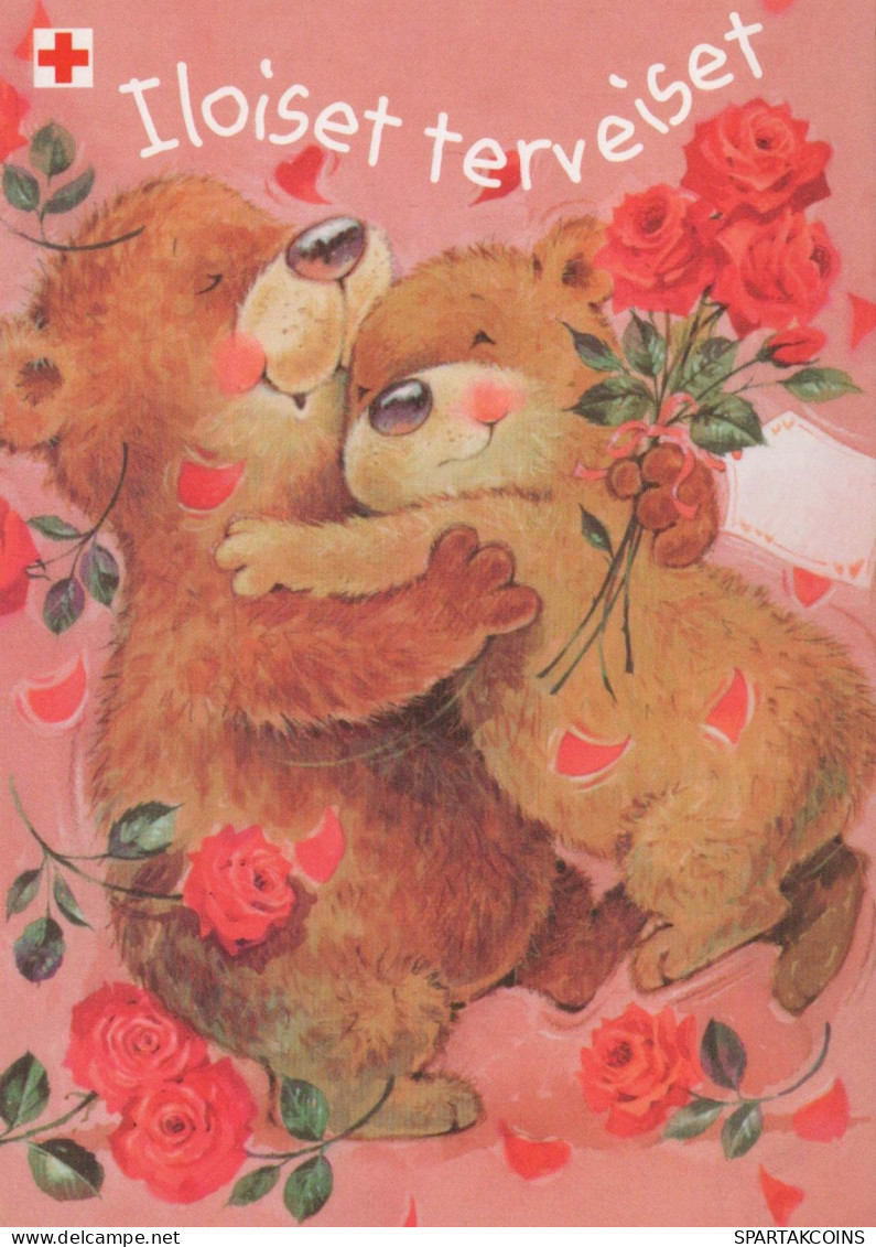 BEAR Animals Vintage Postcard CPSM #PBS157.GB - Bears