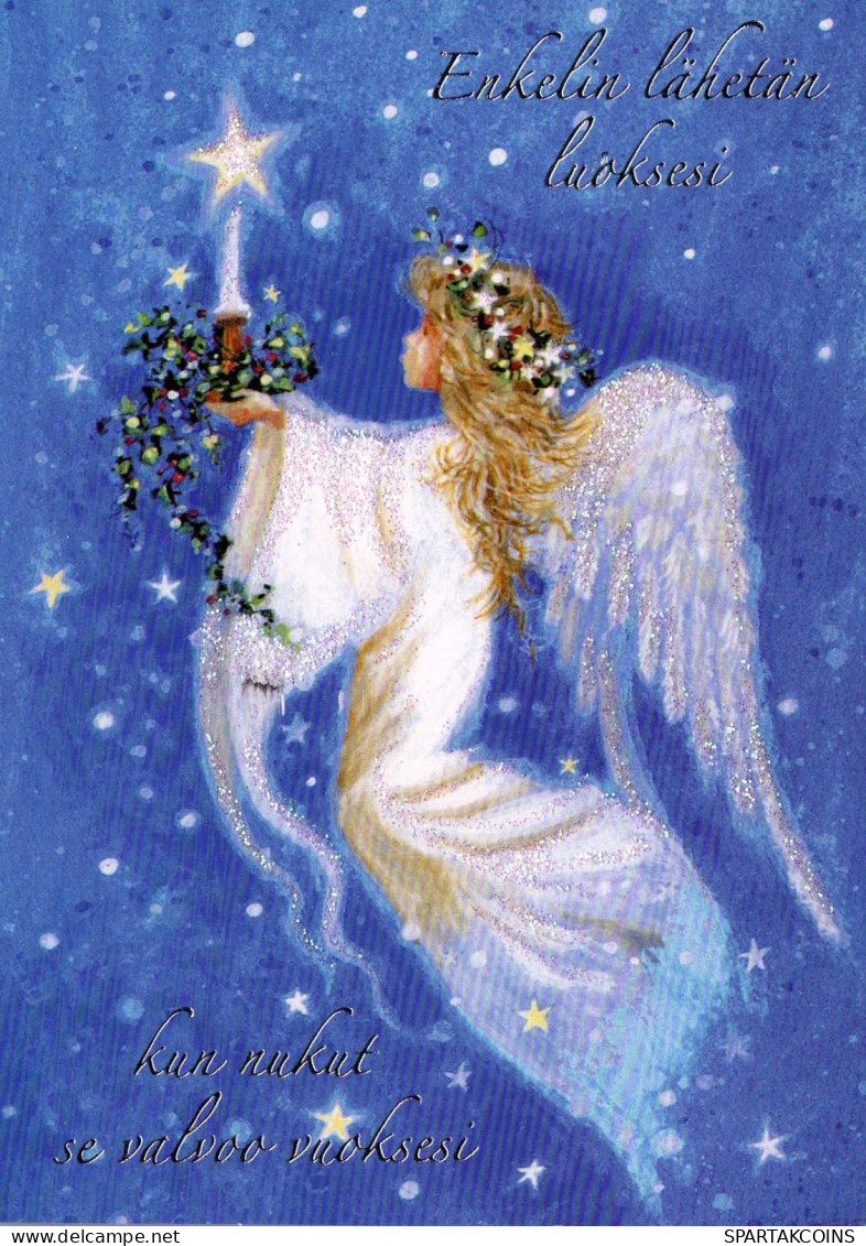 ANGEL Christmas Vintage Postcard CPSM #PBP544.GB - Anges