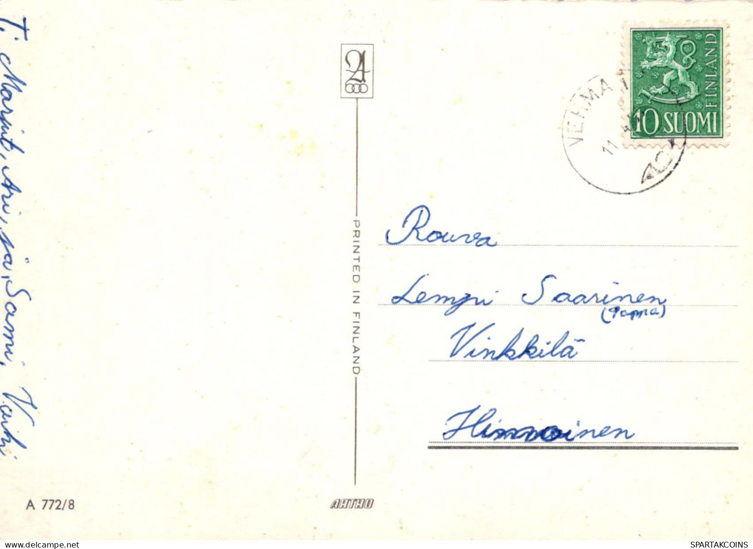 EASTER CHICKEN EGG Vintage Postcard CPSM #PBP046.GB - Pâques