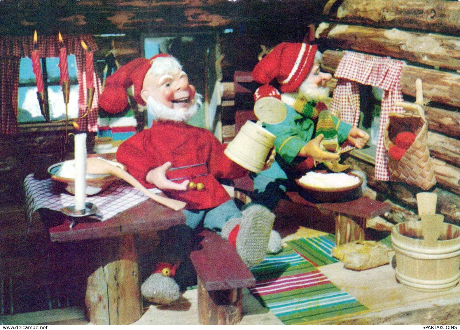 Happy New Year Christmas GNOME Vintage Postcard CPSM #PBA983.GB - New Year