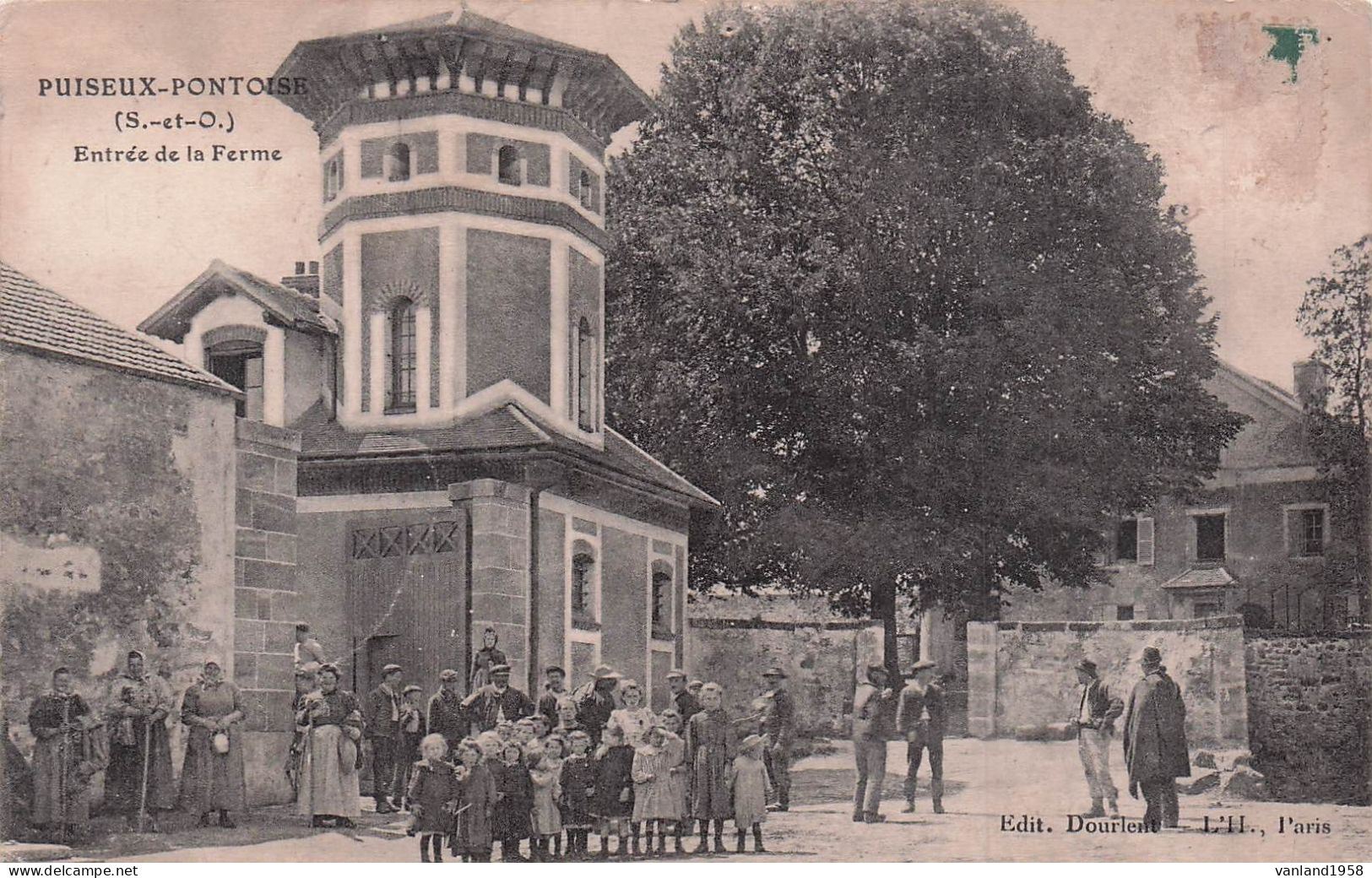 PUISEUX-PONTOISE-entrée De La Ferme - Otros & Sin Clasificación