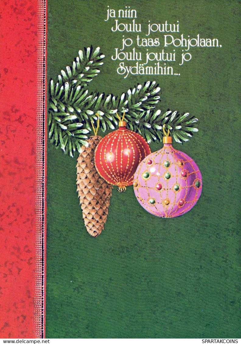 Happy New Year Christmas Vintage Postcard CPSM #PAT386.GB - Neujahr