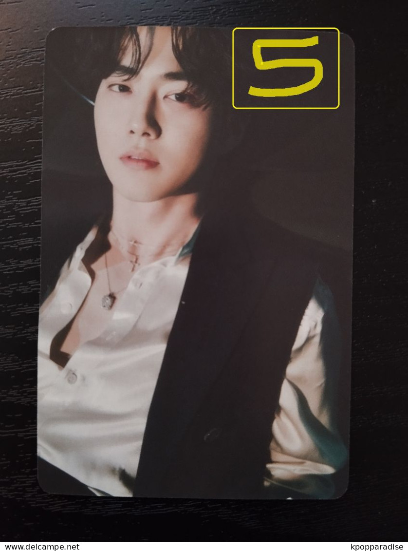 Photocard K POP Au Choix  EXO The 7th Album EXIST Suho - Other & Unclassified