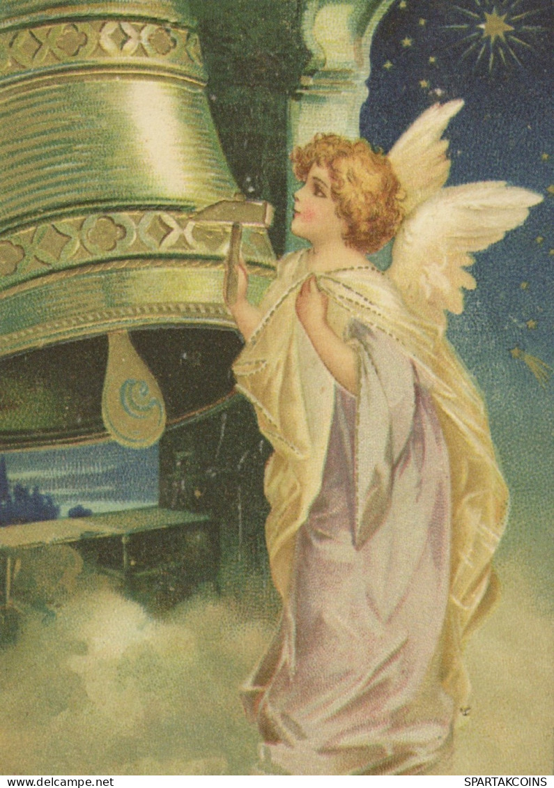 ANGEL CHRISTMAS Holidays Vintage Postcard CPSM #PAJ330.GB - Anges