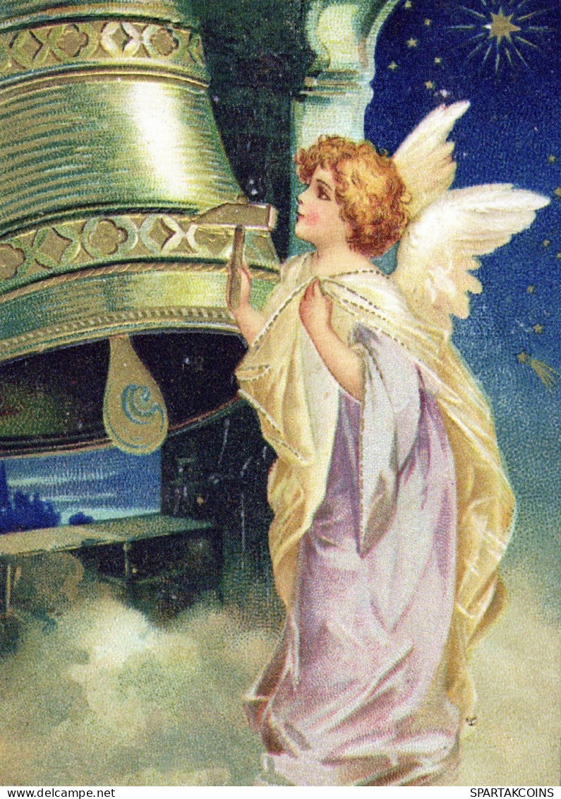 ANGEL CHRISTMAS Holidays Vintage Postcard CPSM #PAJ330.GB - Anges