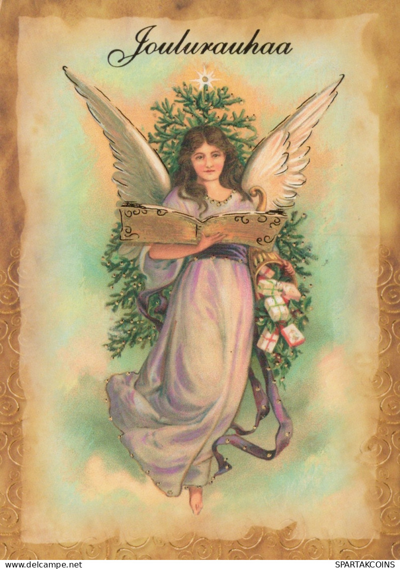 ANGEL CHRISTMAS Holidays Vintage Postcard CPSM #PAH693.GB - Anges