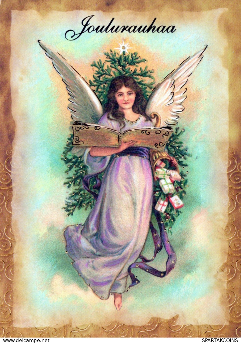 ANGEL CHRISTMAS Holidays Vintage Postcard CPSM #PAH693.GB - Angels