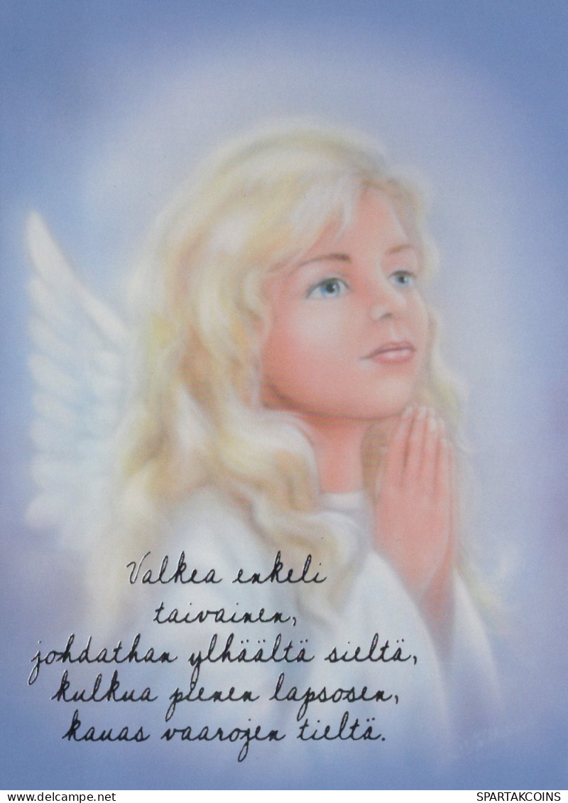 ANGEL CHRISTMAS Holidays Vintage Postcard CPSM #PAH002.GB - Anges