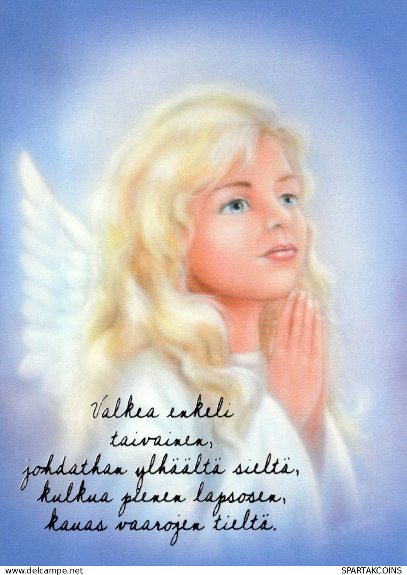 ANGEL CHRISTMAS Holidays Vintage Postcard CPSM #PAH002.GB - Angels