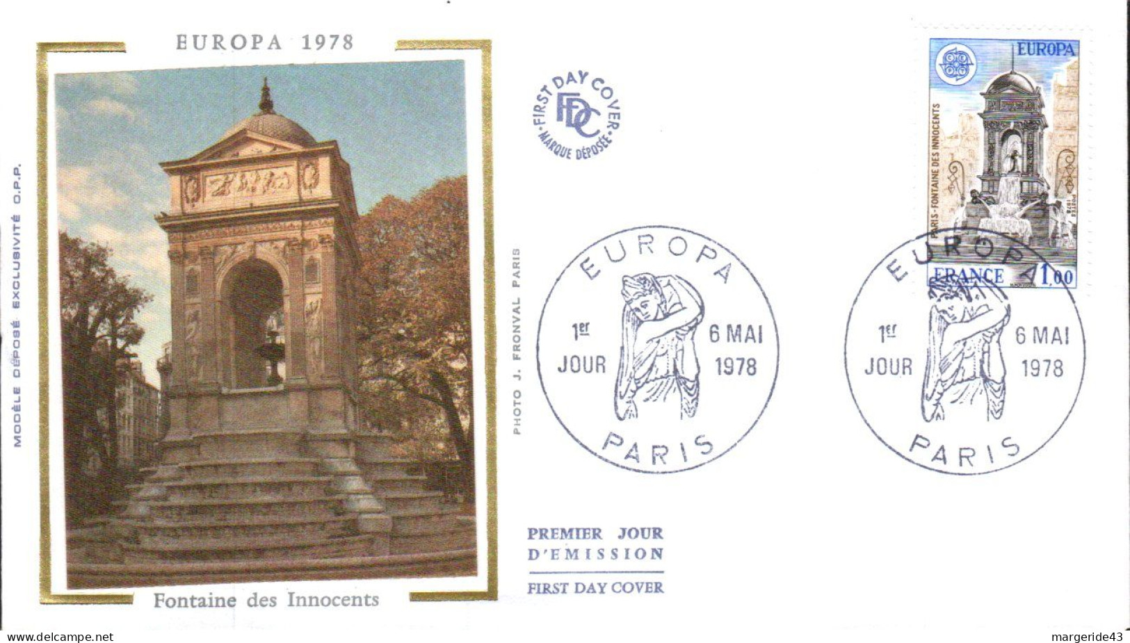 FDC 1978 EUROPA - 1970-1979