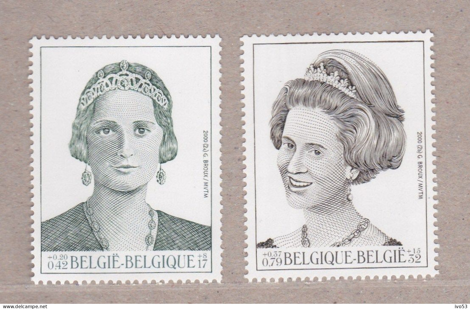 2000 Nr 2879-80** Promotie Van De Filatelie. - Ungebraucht