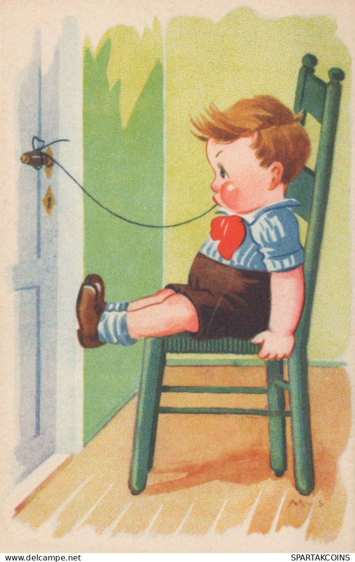 BAMBINO BAMBINO Scena S Paesaggios Vintage Cartolina CPSMPF #PKG788.IT - Scenes & Landscapes