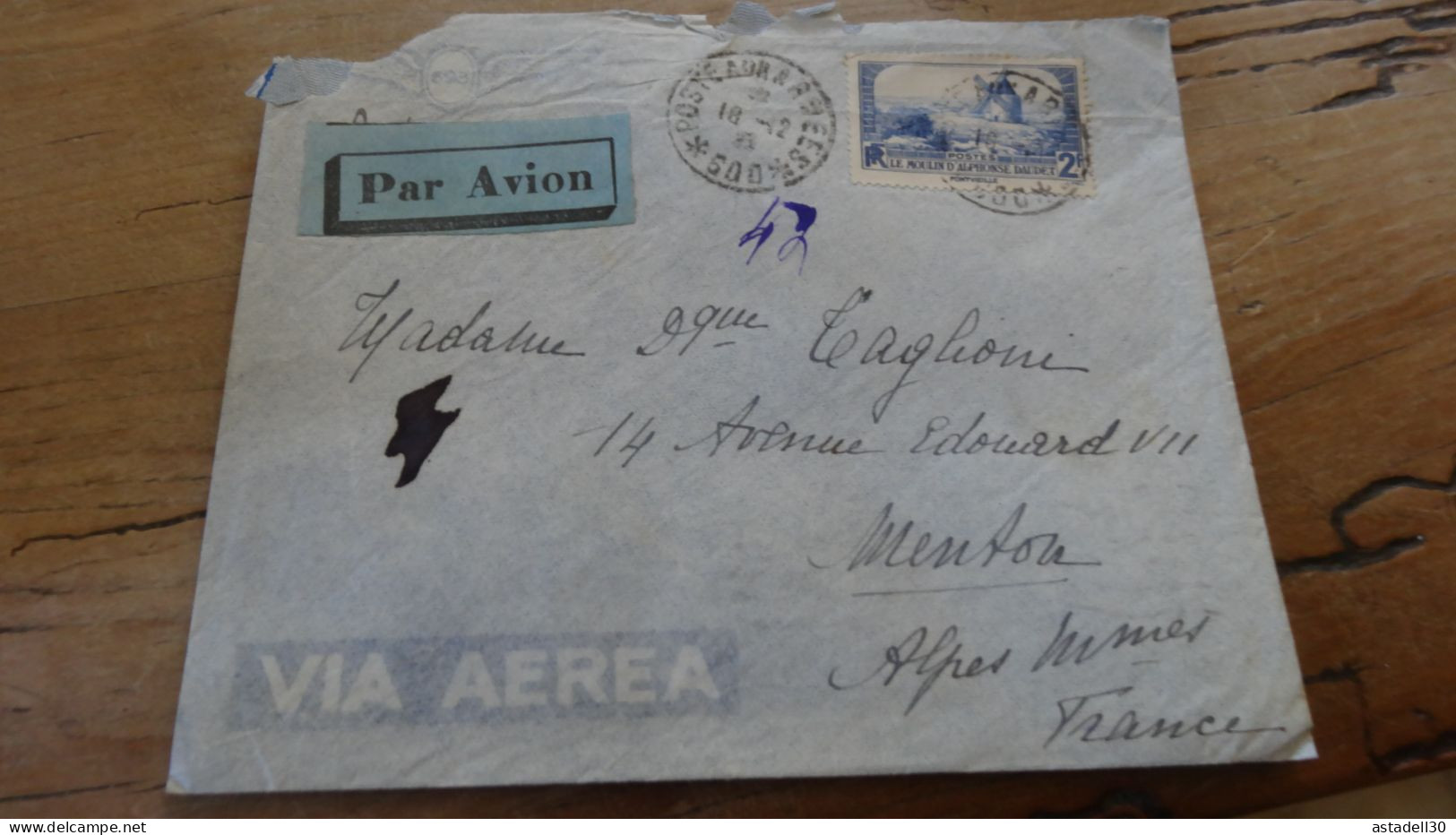 Troupes Du LEVANT, POSTE AUX ARMEES 600,  Par Avion - 1936  ............BOITE1.......... 508 - 1921-1960: Modern Period