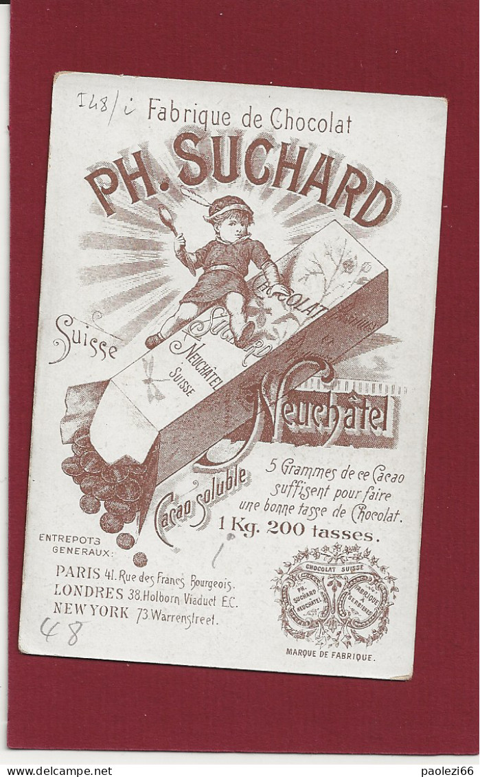 Chromo Suchard I-48 Carte I. - Suchard