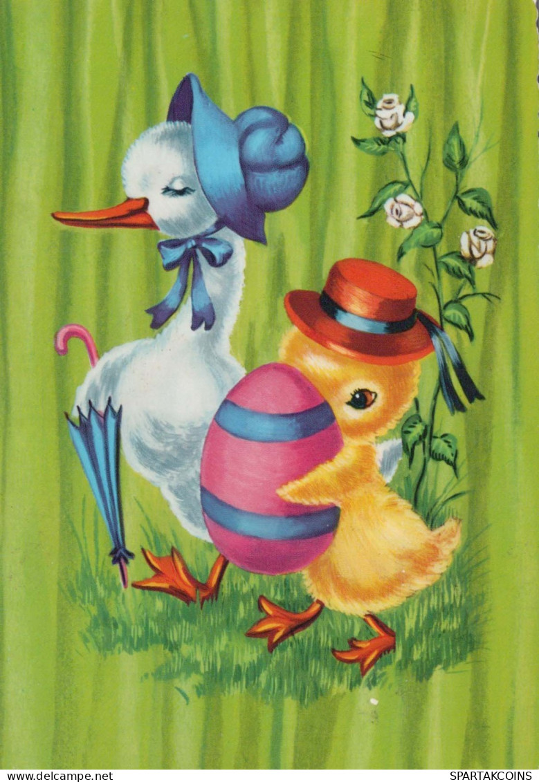 PASQUA UOVO Vintage Cartolina CPSM #PBO227.IT - Pasen