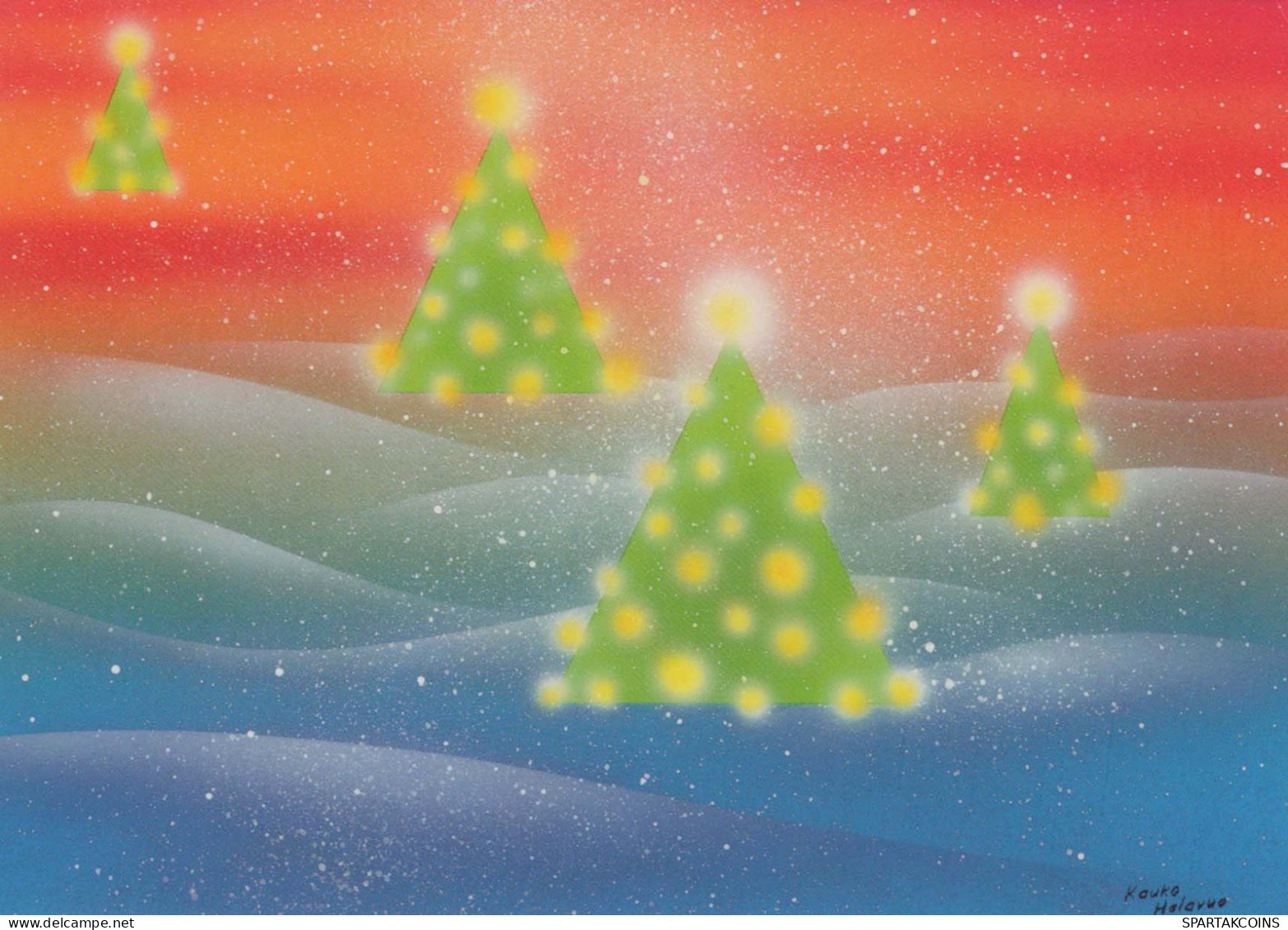 Buon Anno Natale Vintage Cartolina CPSM #PBN301.IT - Neujahr