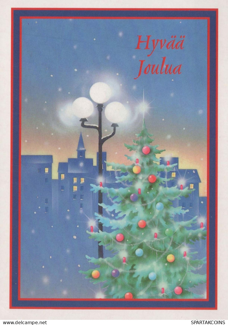 Buon Anno Natale Vintage Cartolina CPSM #PAW421.IT - Neujahr