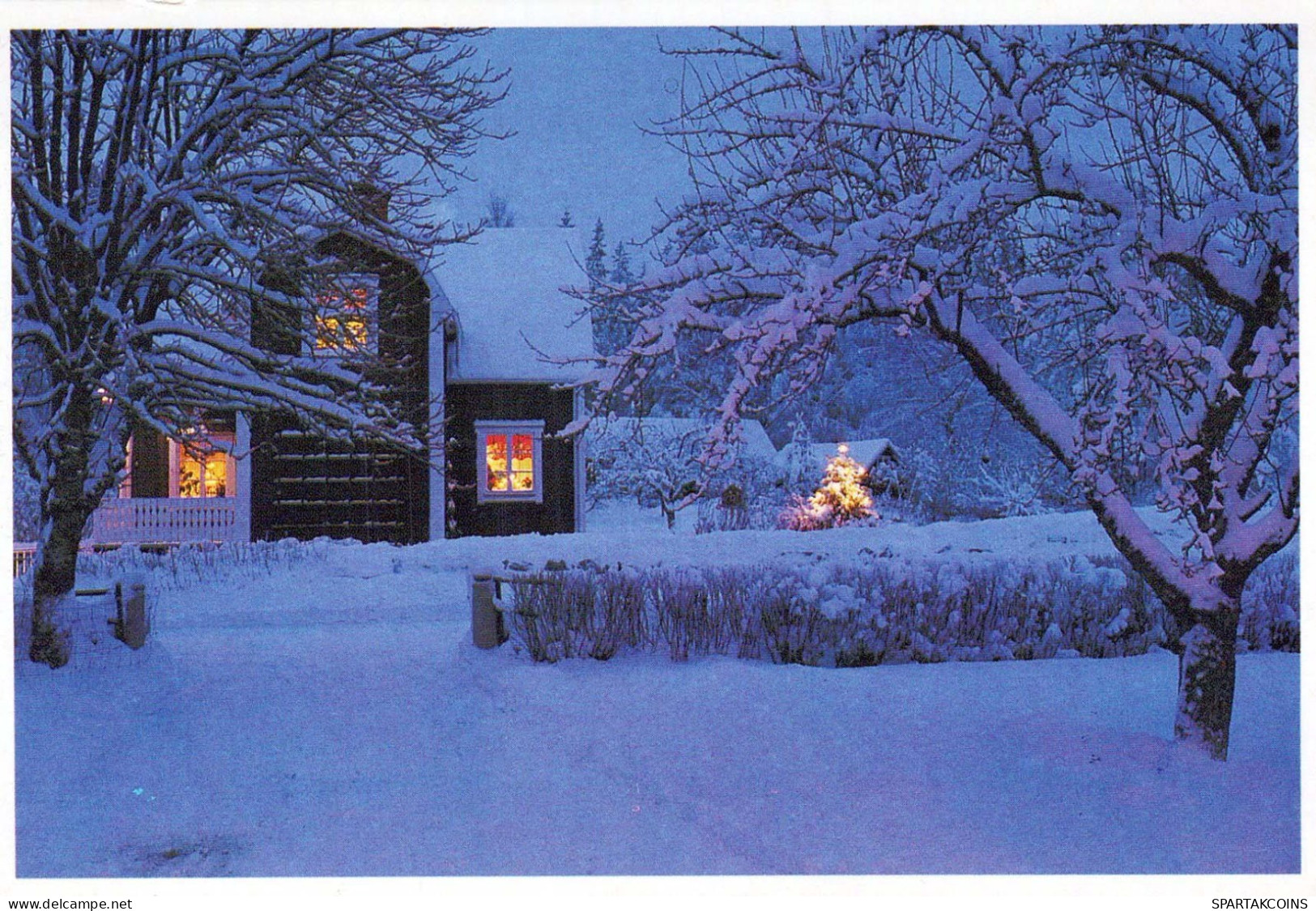 Buon Anno Natale Vintage Cartolina CPSM #PAV694.IT - Nouvel An