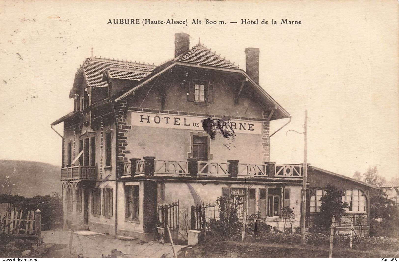 Aubure * Hôtel De La Marne * Villa - Autres & Non Classés