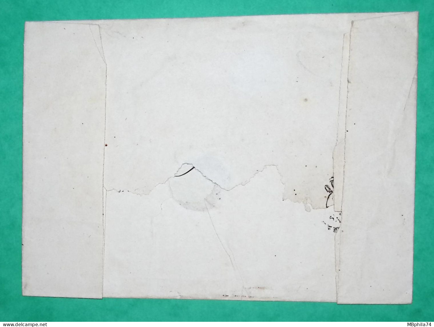 N°29 PAIRE GC 2929 PONT CROIX FINISTERE DOUBLE PORT POUR QUIMPER 1868 LETTRE COVER FRANCE - 1849-1876: Klassik