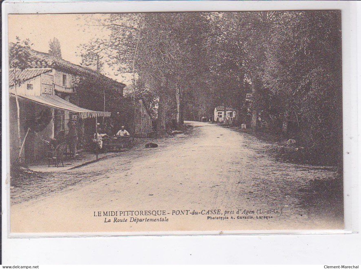 PONT-du-CASSE: La Route Départemental - Très Bon état - Autres & Non Classés