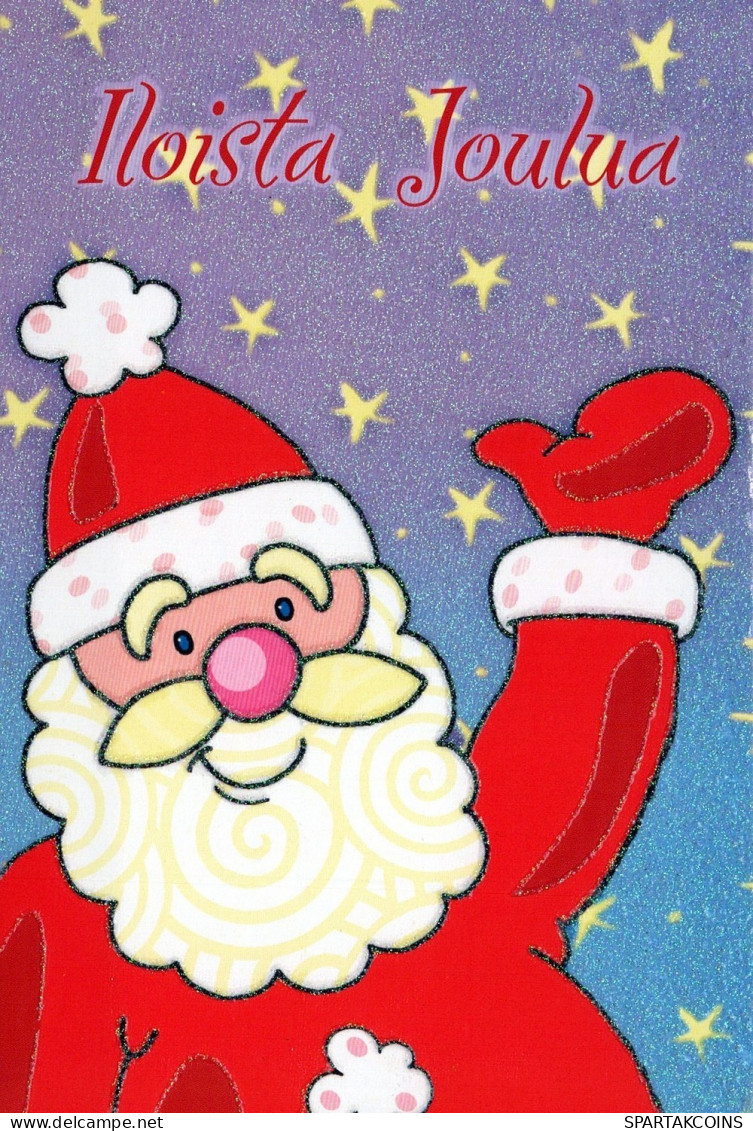 BABBO NATALE Natale Vintage Cartolina CPSM #PAJ871.IT - Kerstman