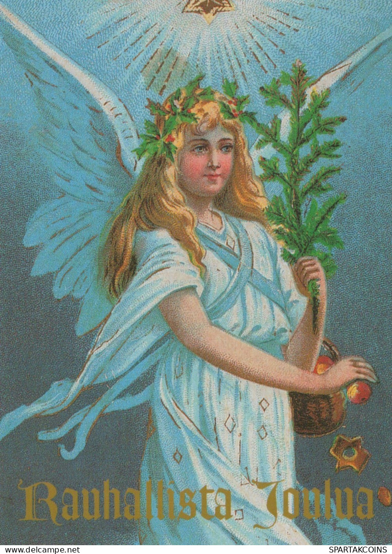 ANGELO Buon Anno Natale Vintage Cartolina CPSM #PAJ273.IT - Anges