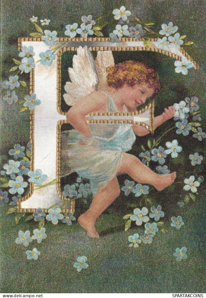 ANGELO Buon Anno Natale Vintage Cartolina CPSM #PAH321.IT - Anges