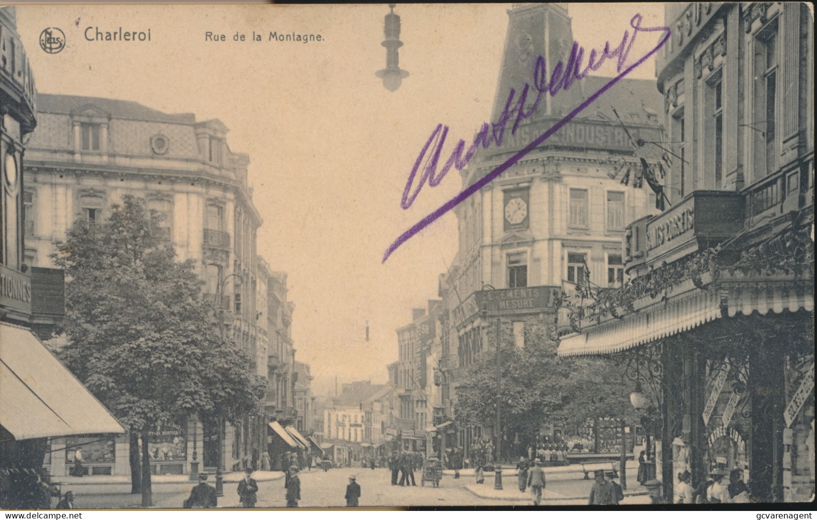 CHARLEROI. RUE DE LA MONTAGNE - Charleroi