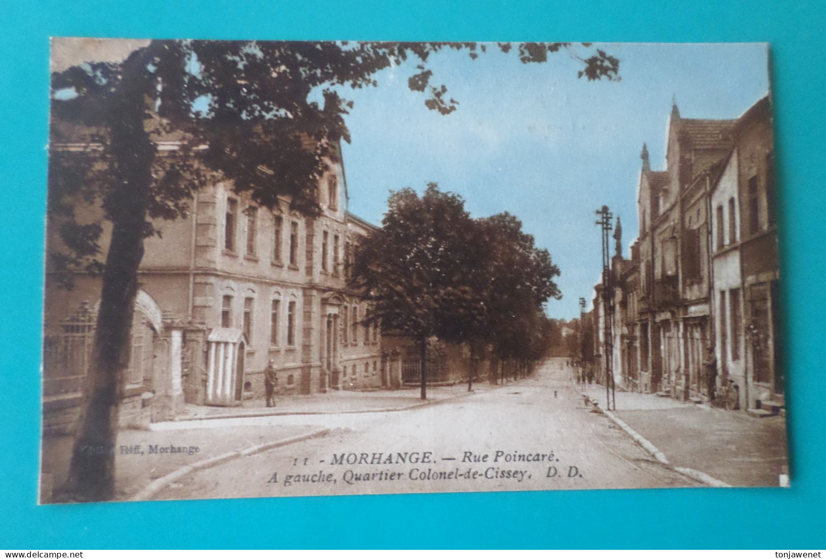 MORHANGE - Rue Poincaré - A Gauche Quartier Colonel De Cissey ( 57 Moselle ) - Morhange